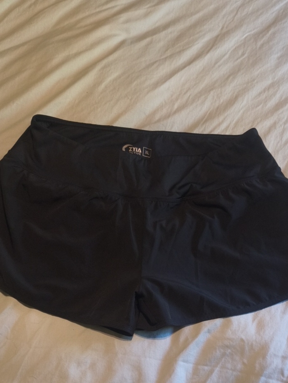 Active USA Black Women's Athletic Running Shorts